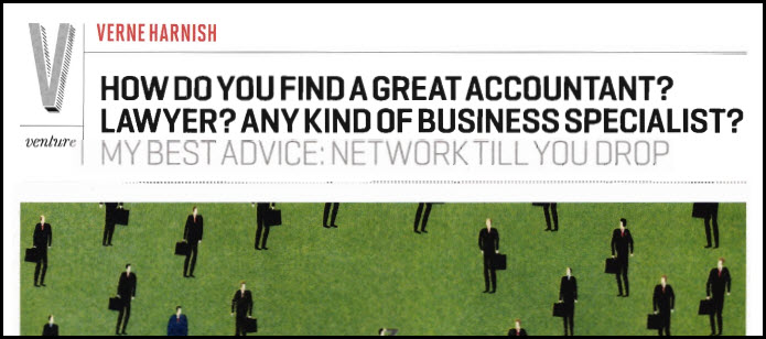 How Do You Find a Great Accountant? Lawyer? Any Kind of Business Specialist?