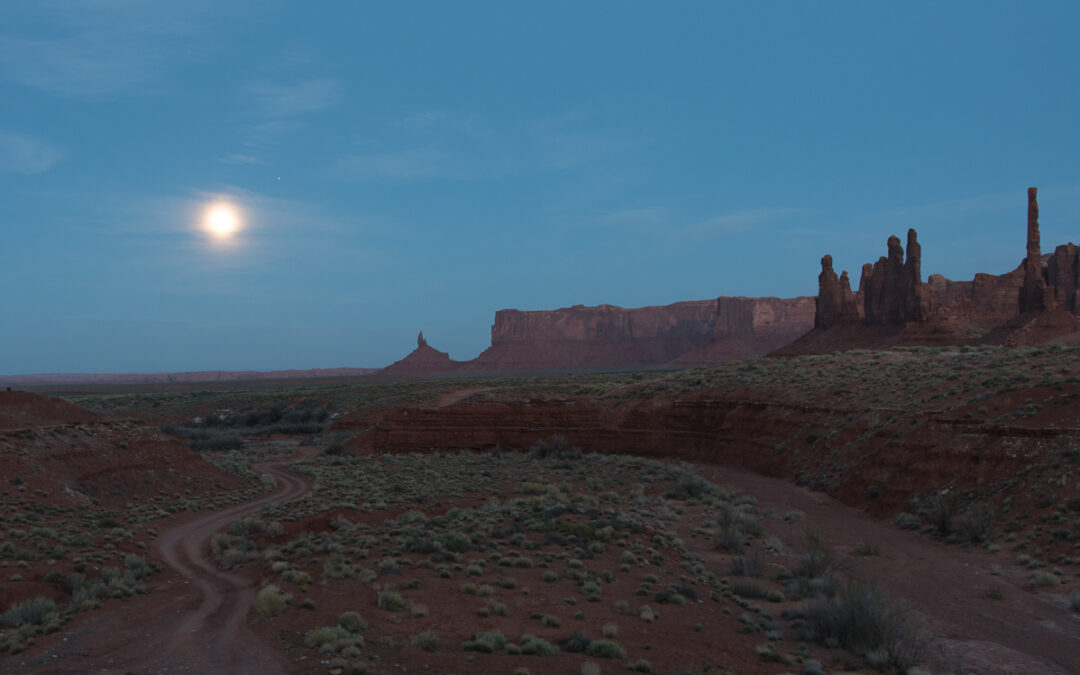 Moon Road, Monument Valley, AZ