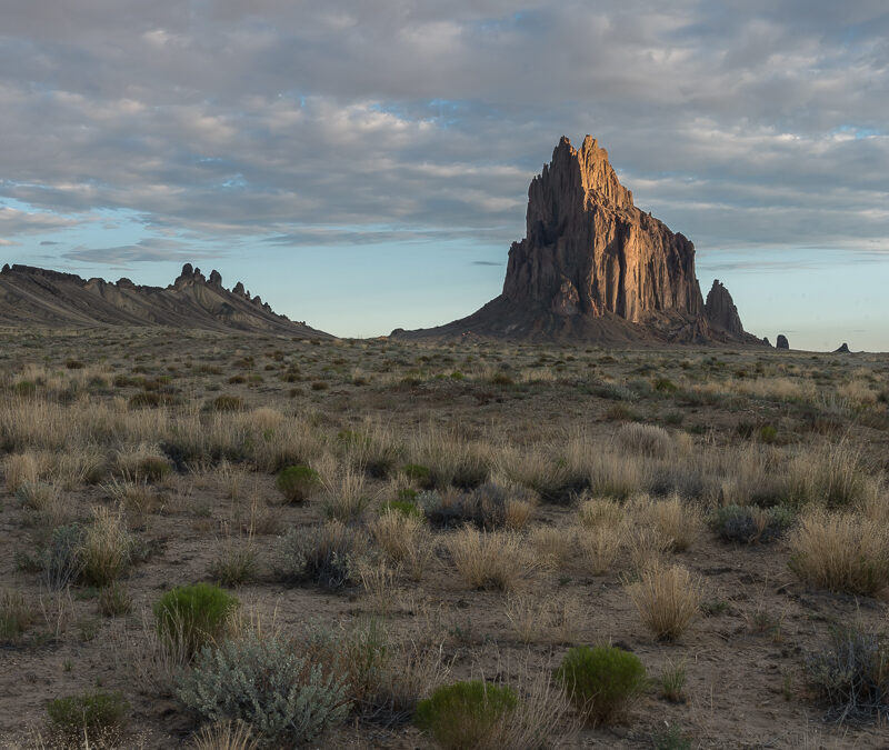 First Light Dawn, Shiprock NM